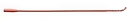 Medline Red Rubber Latex Coudé Intermittent Catheter 